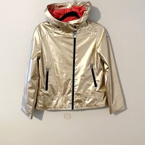 Moncler Kids Bluebell
Metallic Jacket Gold girls size 14